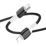 Кабель Lightning -TypeC BOROFONE BX84 PD 20W (черный) 1м