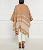 Хлопковое пончо Max Mara Leisure - коричневый(267360386)