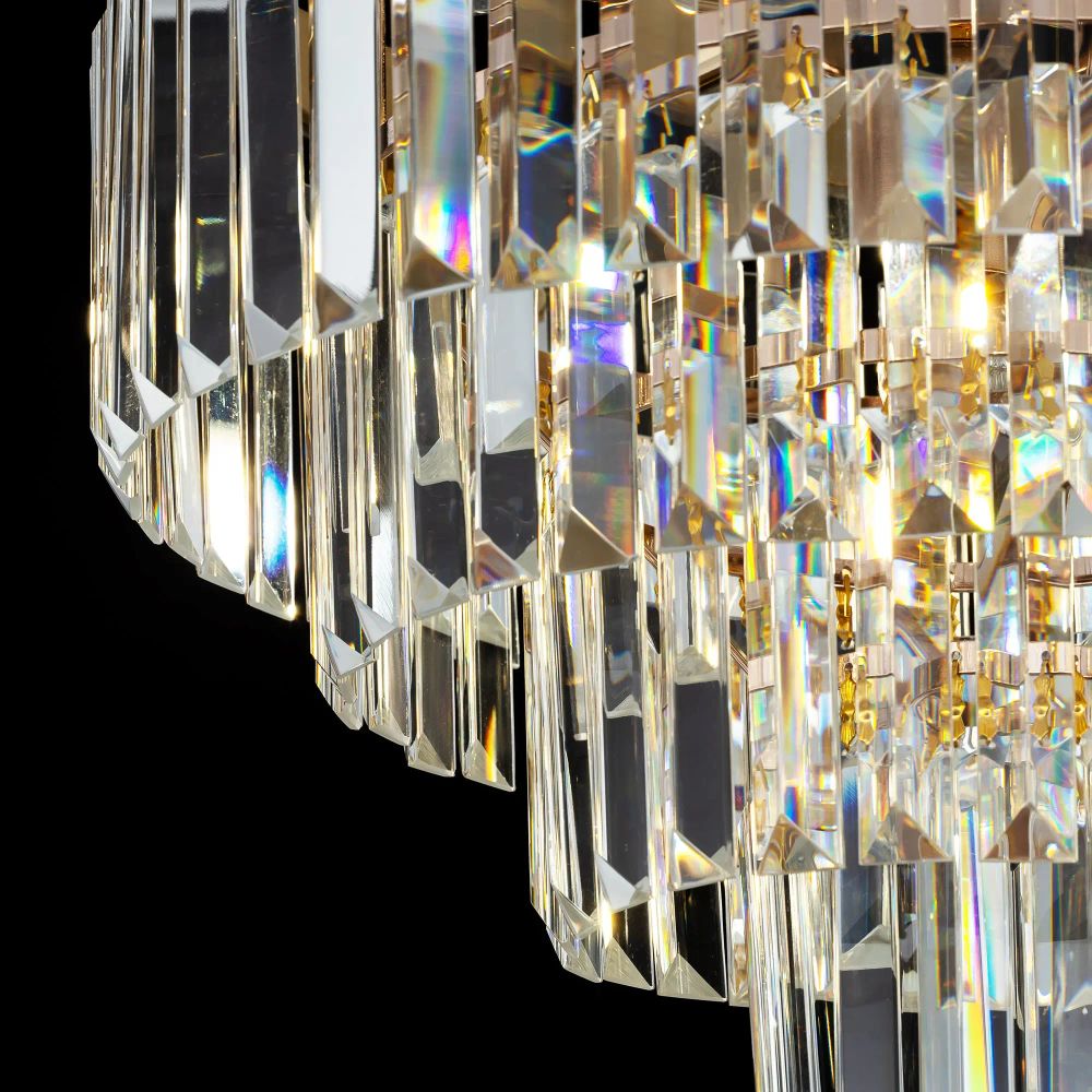 Citilux Ricky CL314143 Люстра подвесная хрустальная