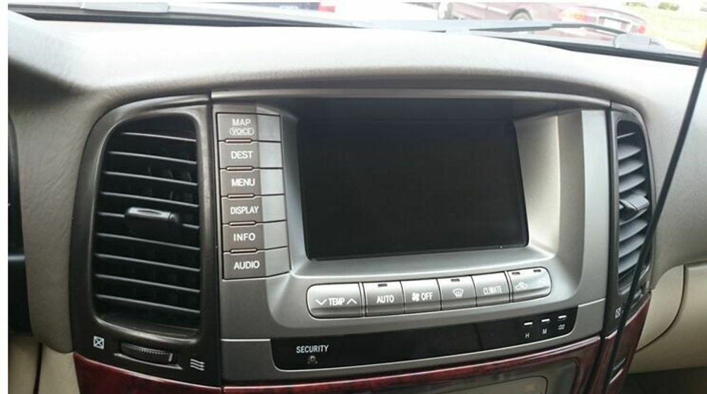 Магнитола для Toyota Land Cruiser 100, Lexus LX470 2002-2007 (климат на цветном экране) - Teyes LUX ONE ROUND монитор 12.3" 2K QLED на Android 10, CarPlay, 4G SIM-слот