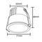 Светильник встраиваемый Crystal Lux CLT 082C1 WH 3000K