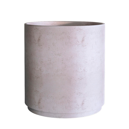 Кашпо CYLINDER XL CONCRETE WHITE D100 H105