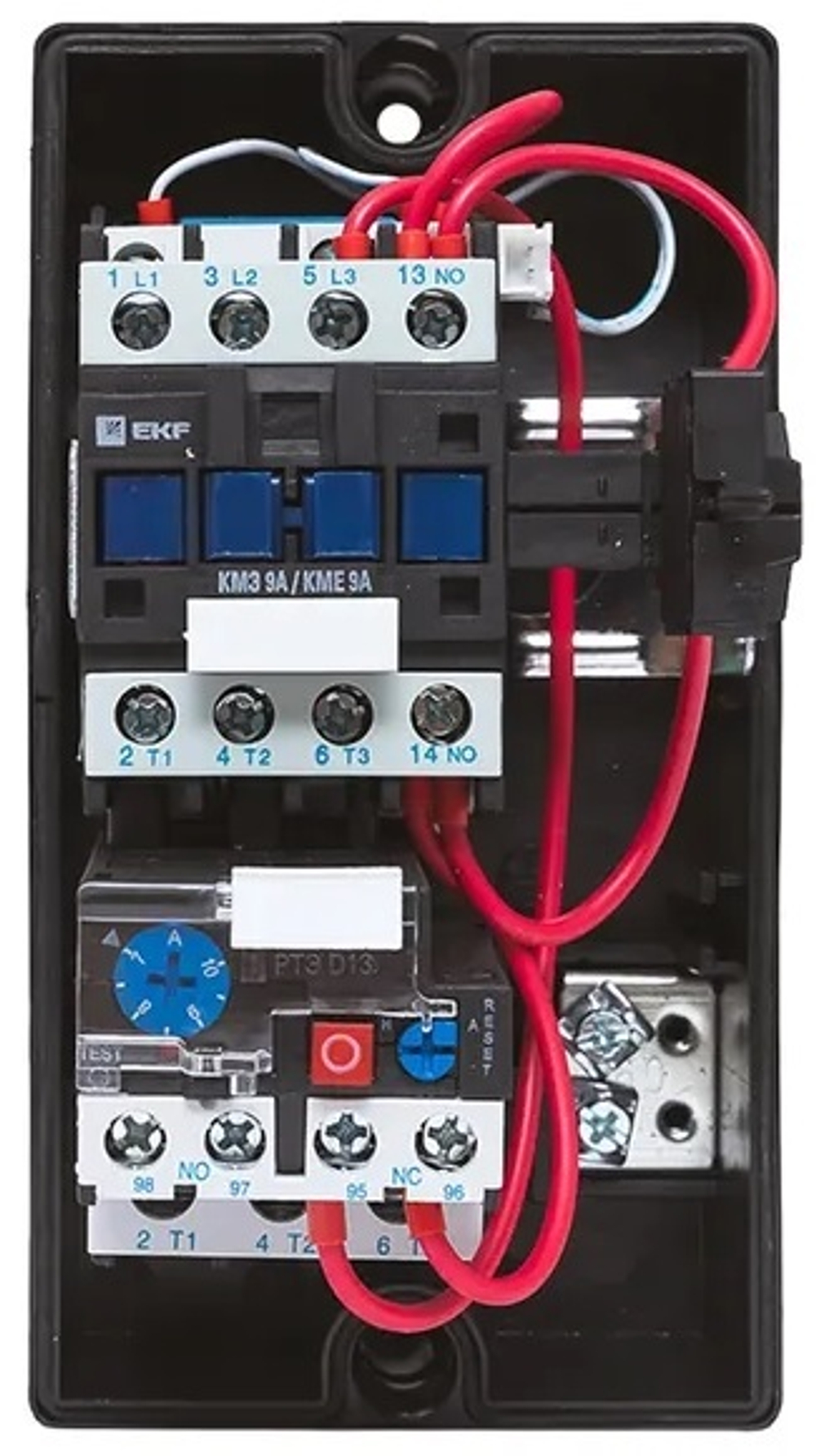 Пускатель электромагнитный  EKF ctrp-r-9-230v-led