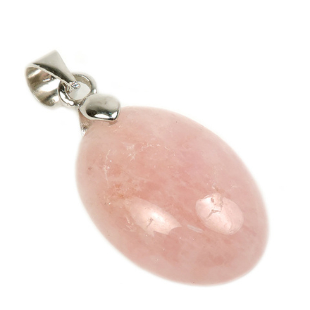 Кулон "Овал" морганит асс.