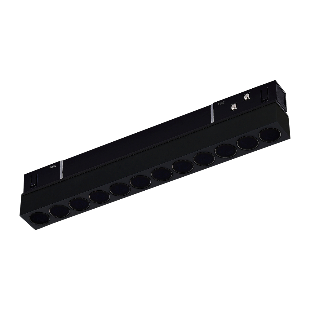 ST806.446.12 Магнитный трековый светильник Черный LED 1*12W 4000K 550Lm Ra&gt;90 36° IP20 L220xW22xH44 48VV