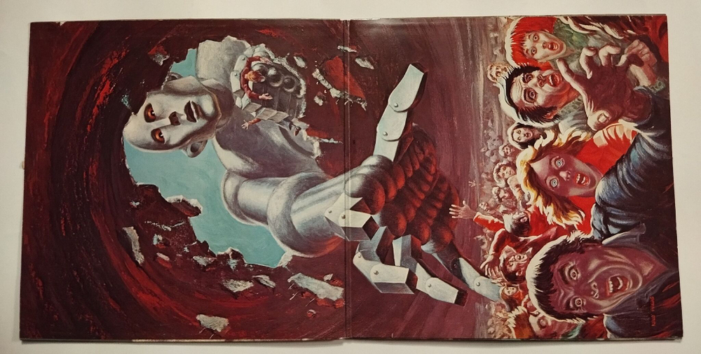 Винтажная виниловая пластинка LP Queen News Of The World (Sweden 1977)