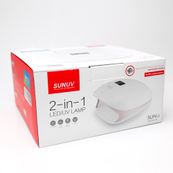 Лампа для маникюра SUNUV 4S черная ОРИГИНАЛ, 36 кварц. диодов