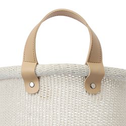 Корзина для хранения Sustainable collection, Ø22х23 см, молочная