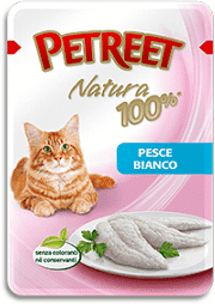 Petreet Пауч для кошек Белая рыба 85 г Petreet Пауч для кошек Белая рыба 85 г