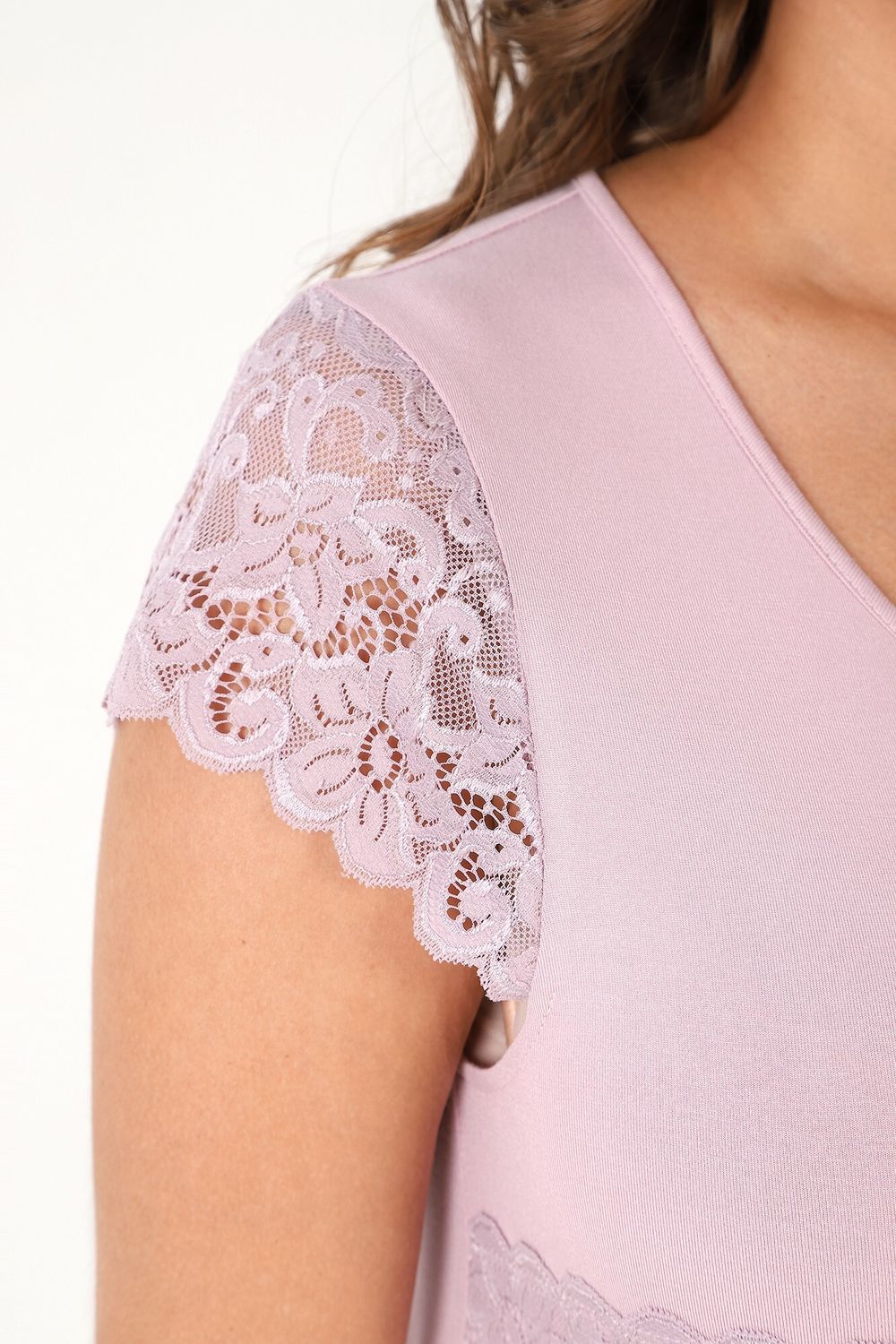 Ночная сорочка Шантель Виотекс ПУДРОВЫЙ