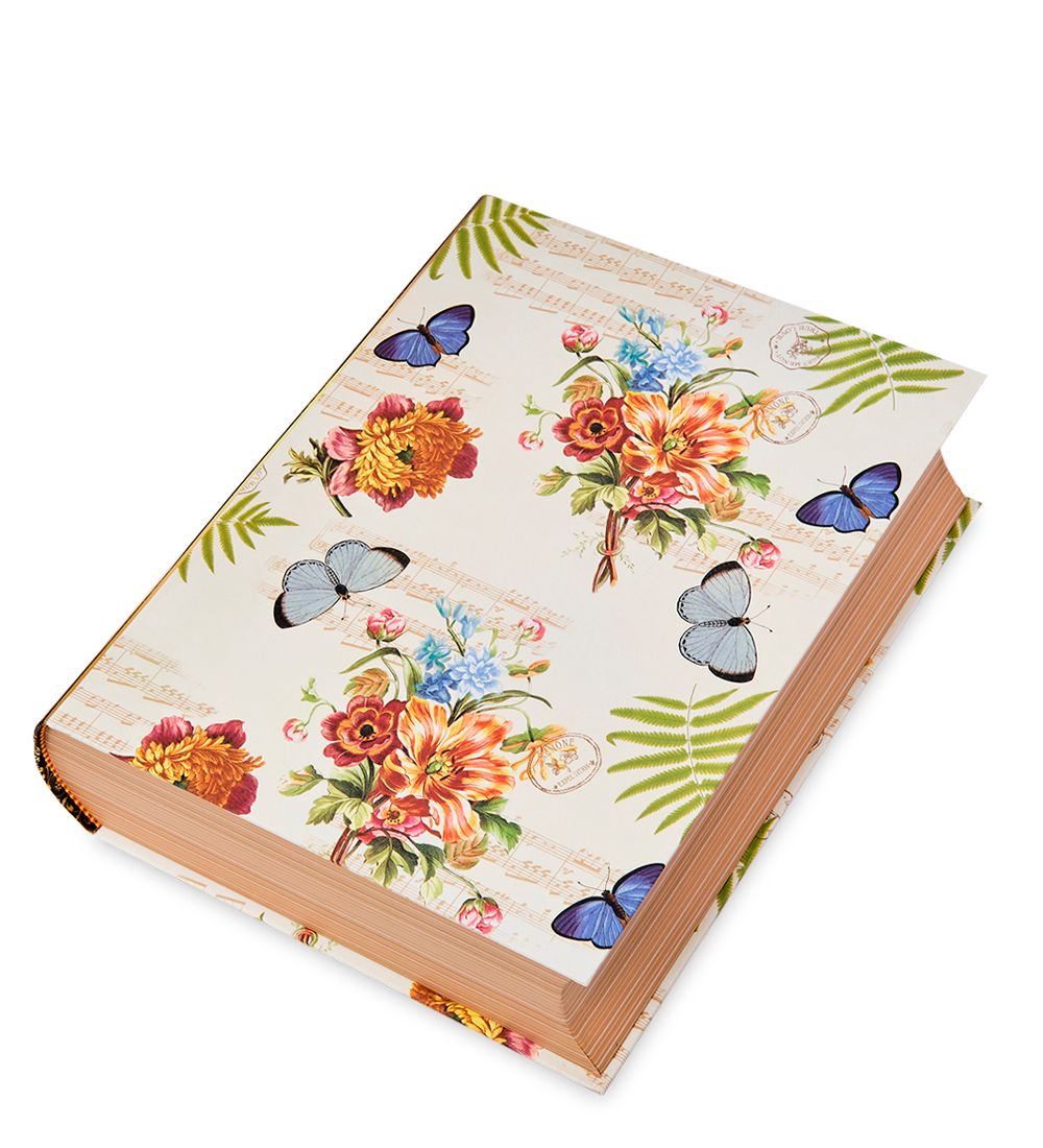 WG-07/3-C Коробка подарочная «Книга» цв.голубой