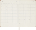 Еженедельник Moleskine Classic WKNT Pocket 90x140мм 12мес 144стр песочный (DHP2612WN2Y24)