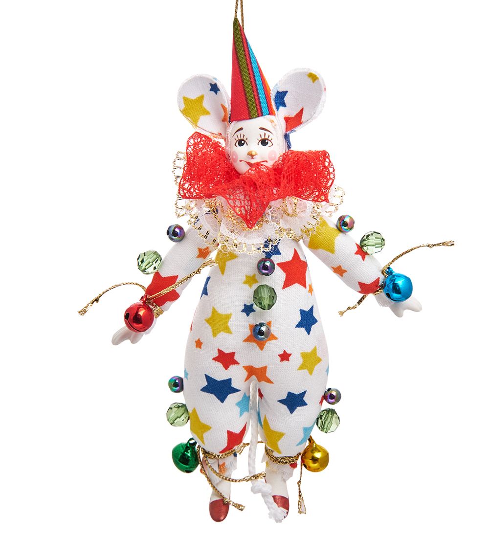 РусКукла RK-789/2 Кукла подвесная «Мальчик-Мышонок в колпачке»