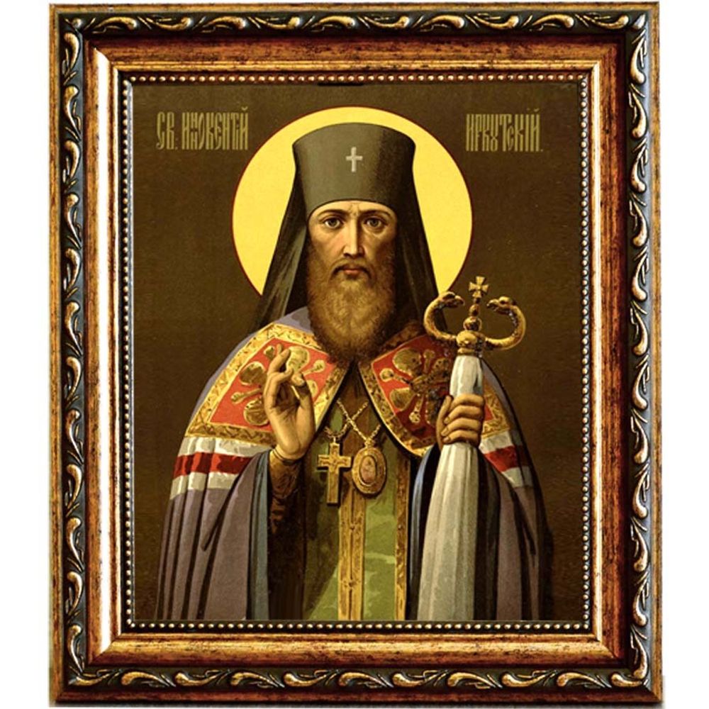 Иннокентий (Кульчицкий), Иркутский, епископ, святитель. Икона на холсте.