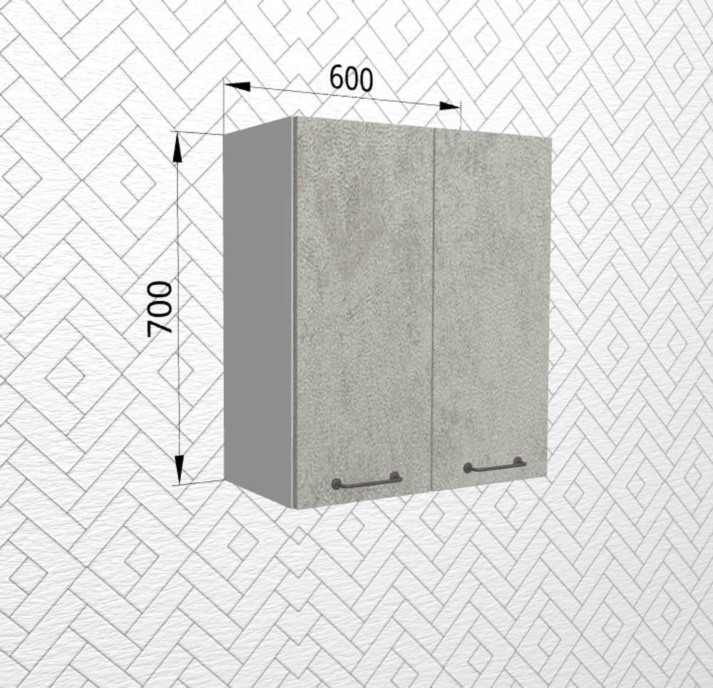 Лофт Бетон светлый П 600