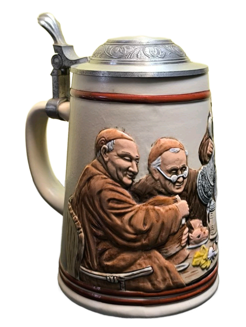 Кружка пивная "Ужин монахов" Германия, 1990-2010 гг.