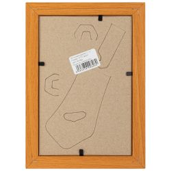 Фоторамка Image Art С22 МДФ универсальная 10х15 цвет янтарь вставка прозрачный пластик | Image Art