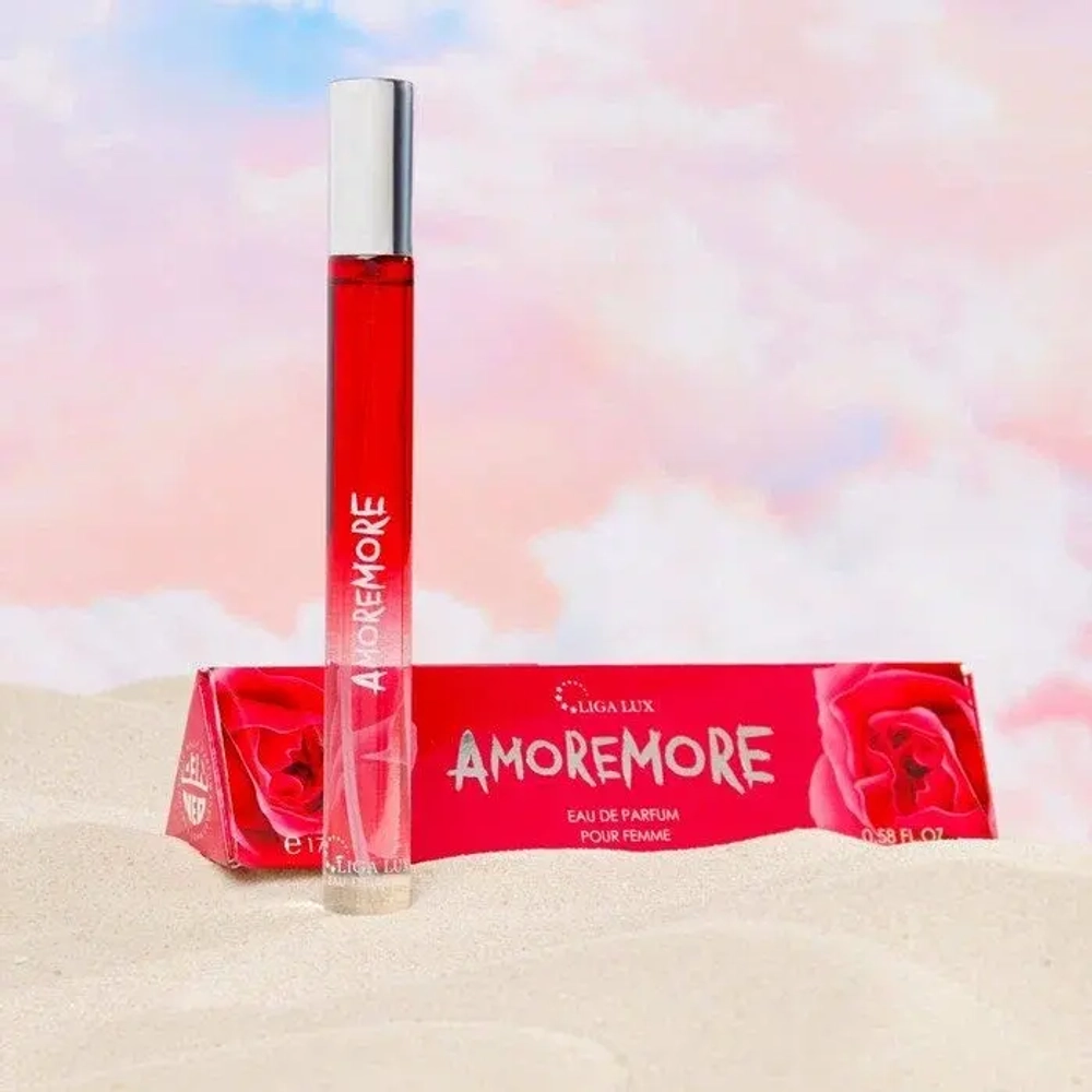 Туалетная вода для женщин-ручка Liga Lux "AMORE MORE" 17мл Россия
