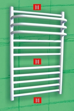 ПОЛОНИК Электрический полотенцесушитель ES5 100x40 см