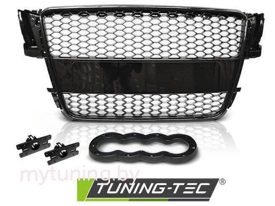 Решетка радиатора RS-STYLE GLOSSY BLACK для Audi A5