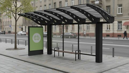 Остановочный павильон "Прайм-6"