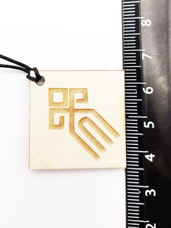 Деревянный славянский оберег Чур