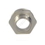 Ниппель латунь никель переходной Ду 15х10 (1/2"х3/8") НР SantechSystems