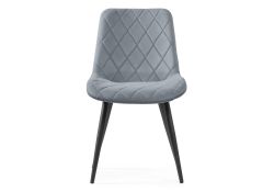 Стул на металлокаркасе Fox black / gray