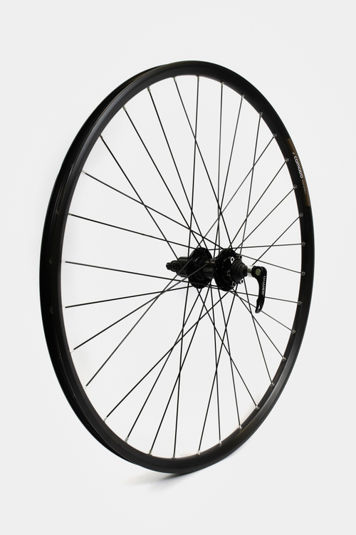 Колесо 29 COMODO заднее ал. дв. пист. чер. вт: ал. ДИСК касс. 9-11 ск. эксц. чер. сп. чер.