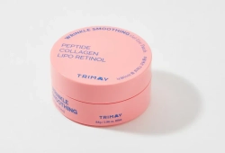 Trimay Разглаживающие патчи для век с пептидами и ретинолом Trimay Wrinkle Smoothing Gel Eye Patch