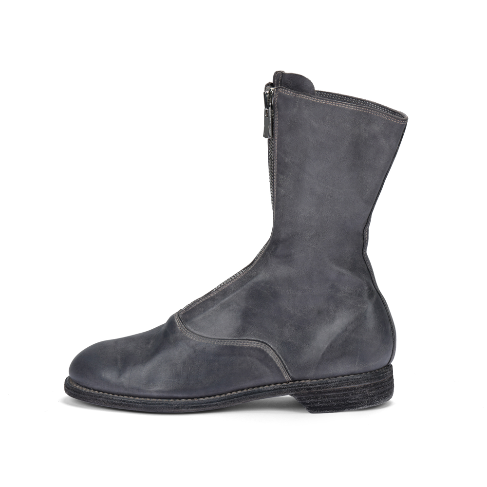 GUIDI Front Zip Ankle Boots
