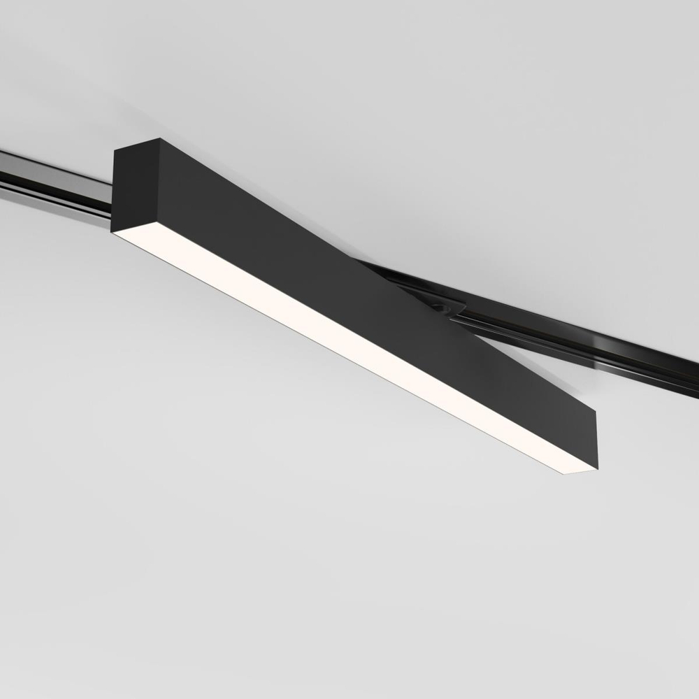 Трековый светодиодный светильник Elektrostandard X-Line черный матовый 20W 4200K LTB54 a052445