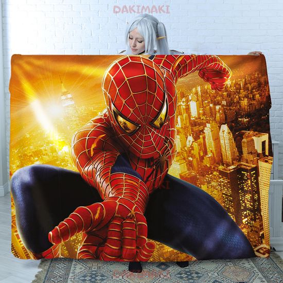 Плед Человек паук арт. 114 (флис), 150х130 и 200х140 см