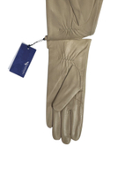 Перчатки.Женские.Кожаные.Люкс качества. Подклад: трикотаж-шерсть. Kasablanka. 5 шт в упаковке.