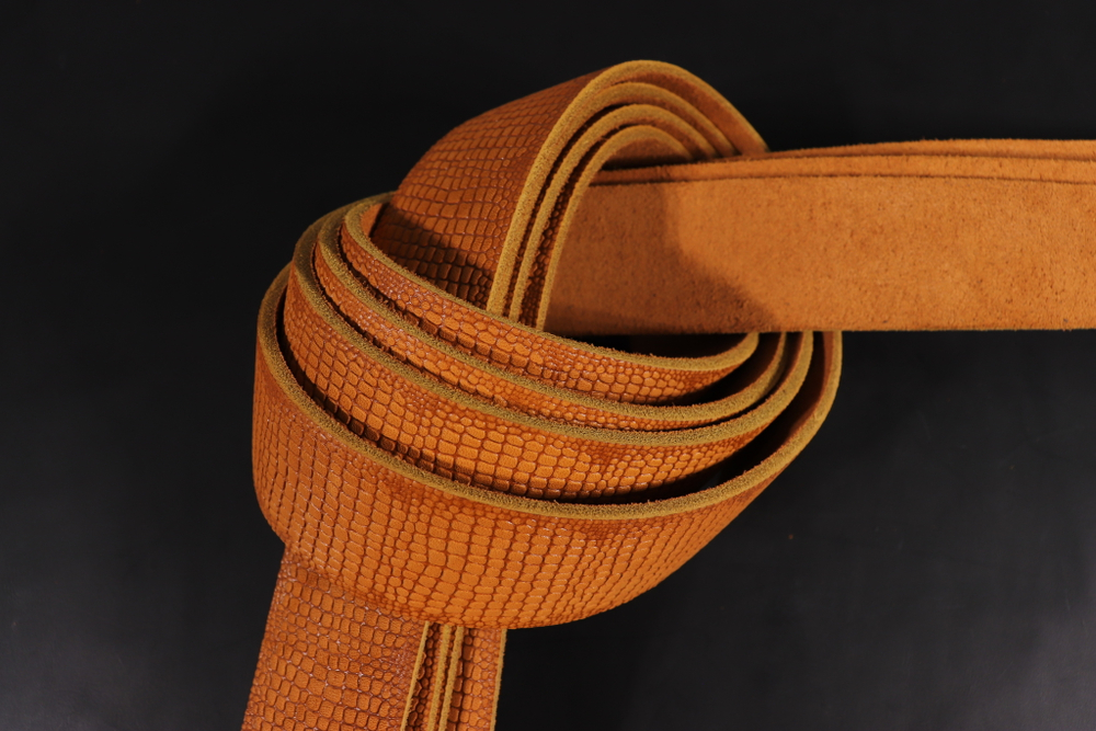 Ременная заготовка Рыжая + плита Геккон