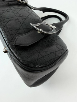 Сумка Christian Dior Cannage D-Buckle Bowling Bag