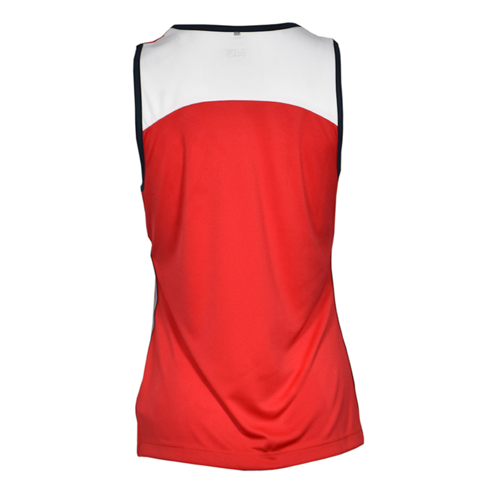 Женский топ теннисный Fila Top Amber W - красный