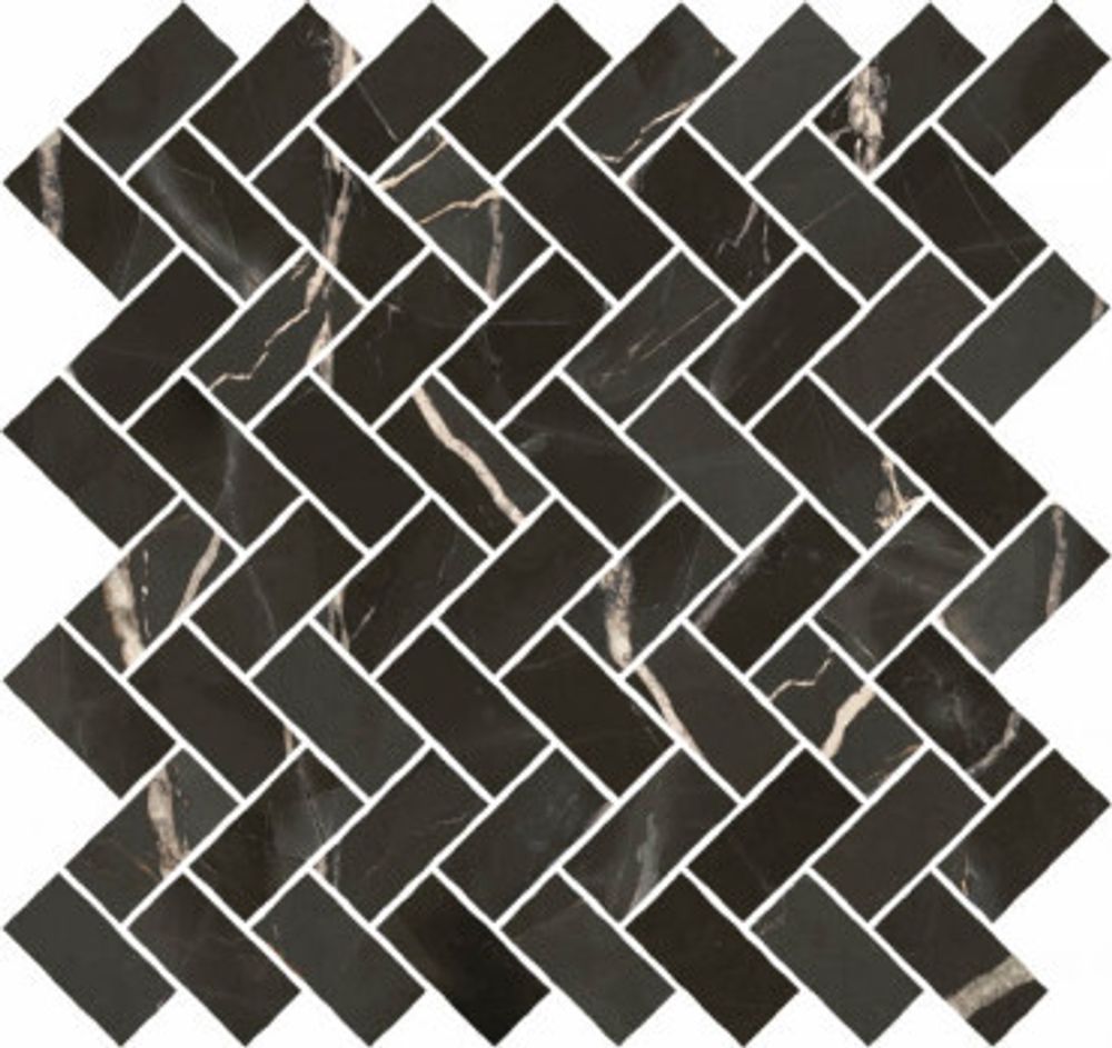 Мозаика STELLARIS ABSOLUT BLACK MOSAICO CROSS (620110000217)