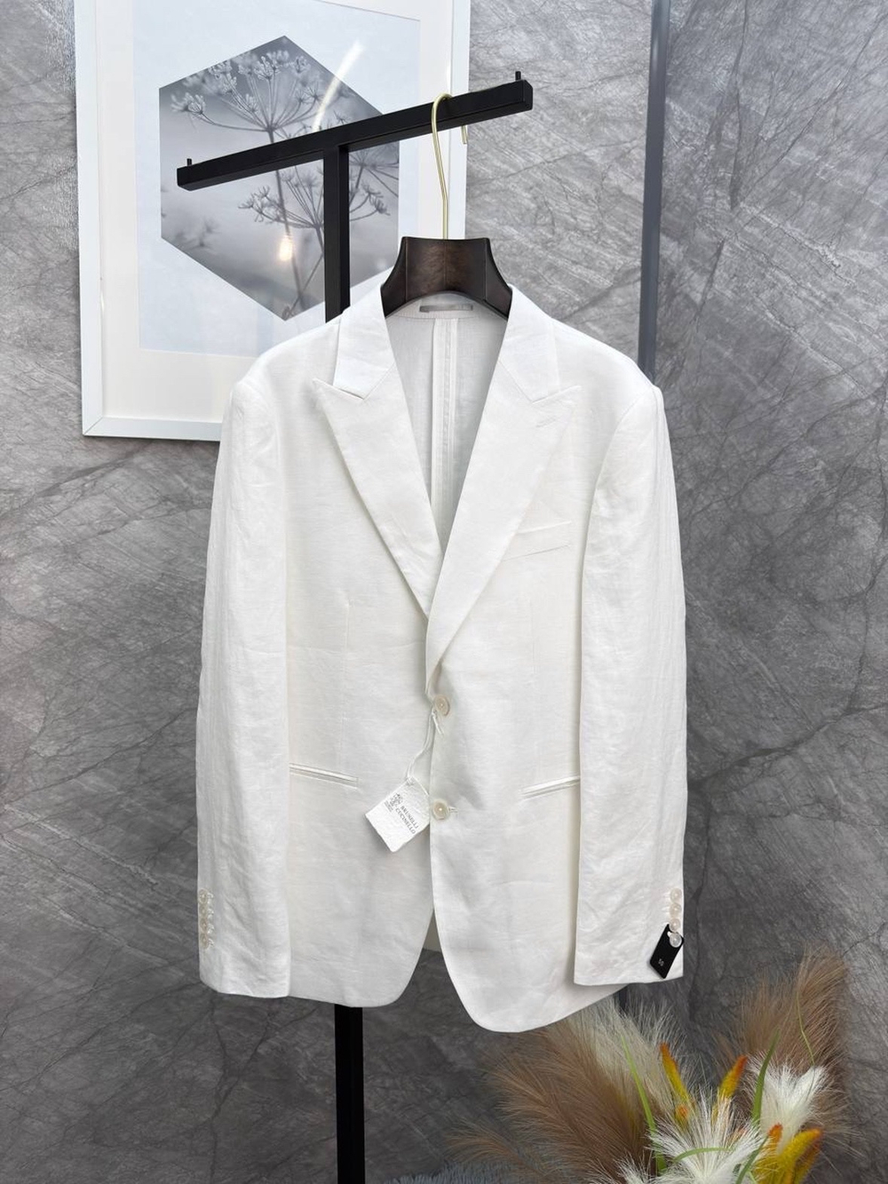 Льняной летний костюм Brunello Cucinelli