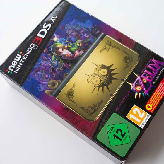 Nintendo 3DS XL Zelda Majora’s Mask 3D лимитированная версия