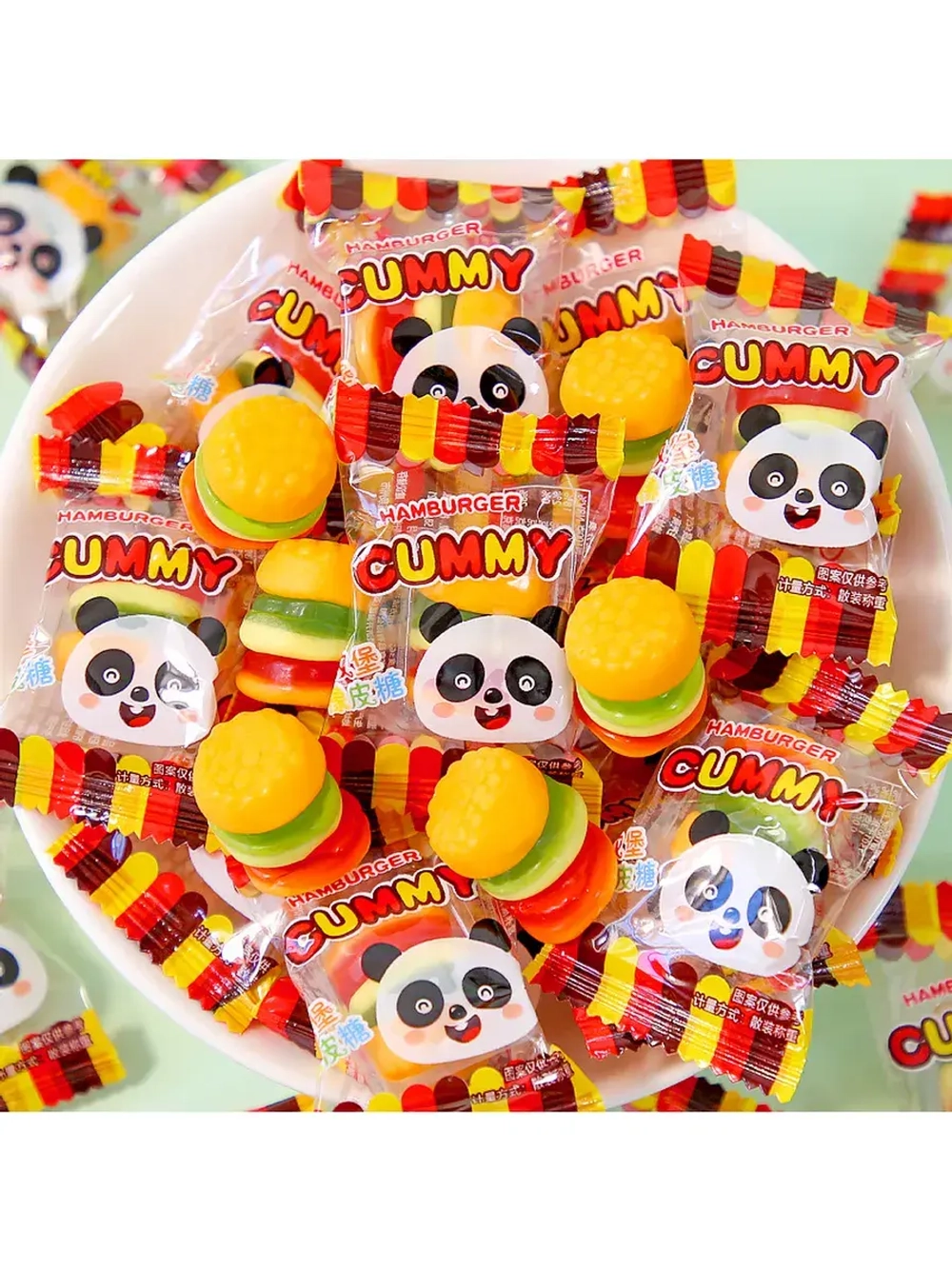 Жевательный мармелад в виде Бургеров 500 г