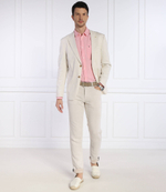 Льняная рубашка Tommy Jeans - розовый(DM0DM18962)