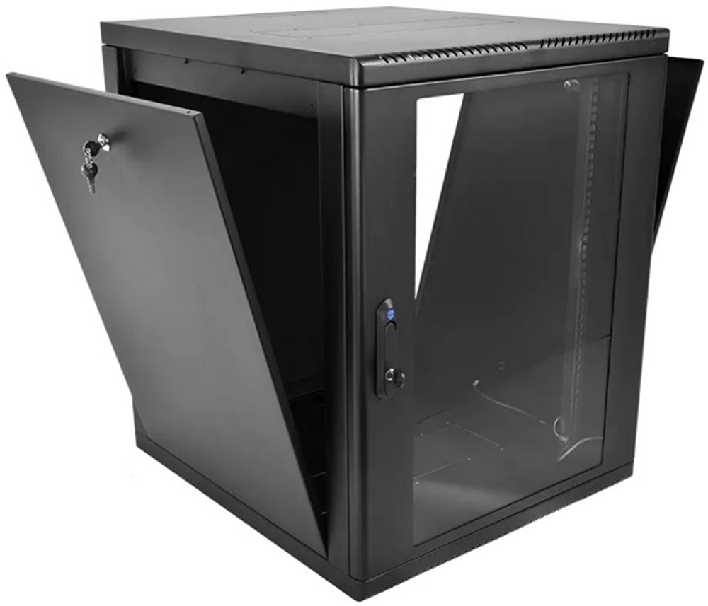 Шкаф настенный 19", 15U ЦМО ШРН-М-15.650-9005