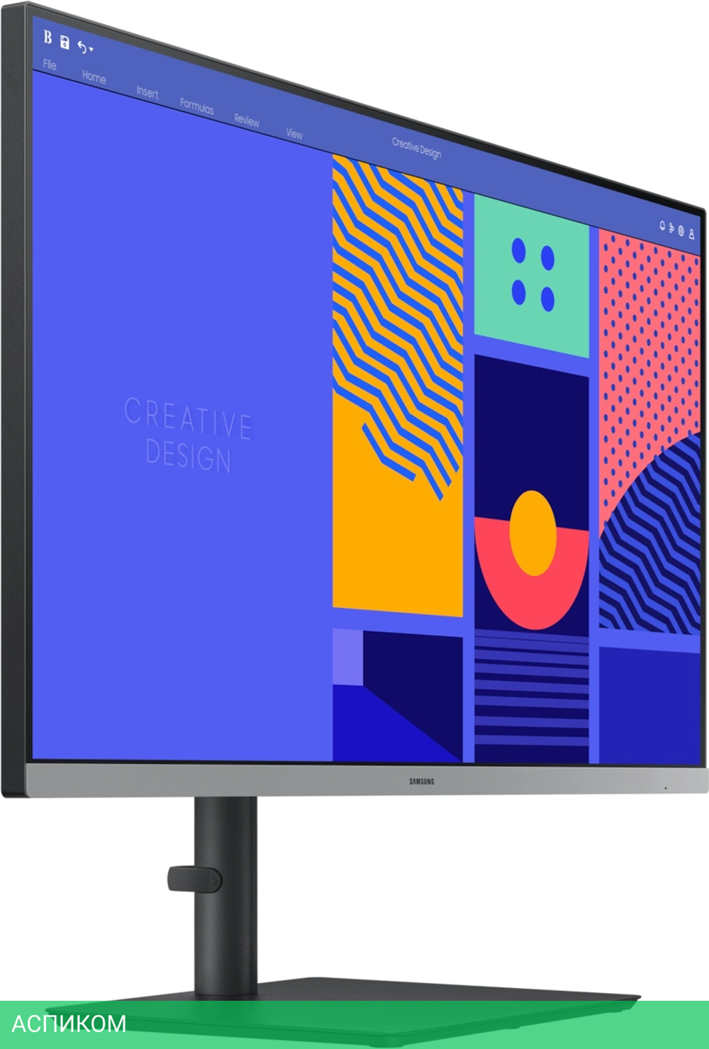 Монитор Samsung 27" Essential S4 S27C430GAIXCI