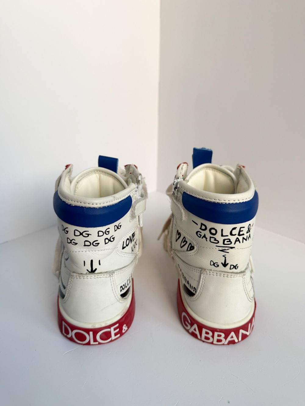 Кожаные кеды Dolce & Gabbana, 33