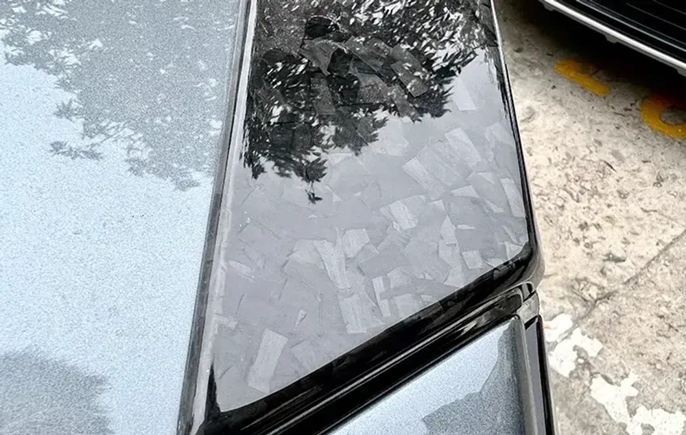 Спойлер из кованого карбона для Zeekr 001 Зикр