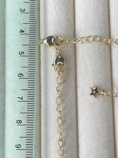 9042-зз Карабин с вращающимся замком 12 мм с удлинителем "звезда", позолота