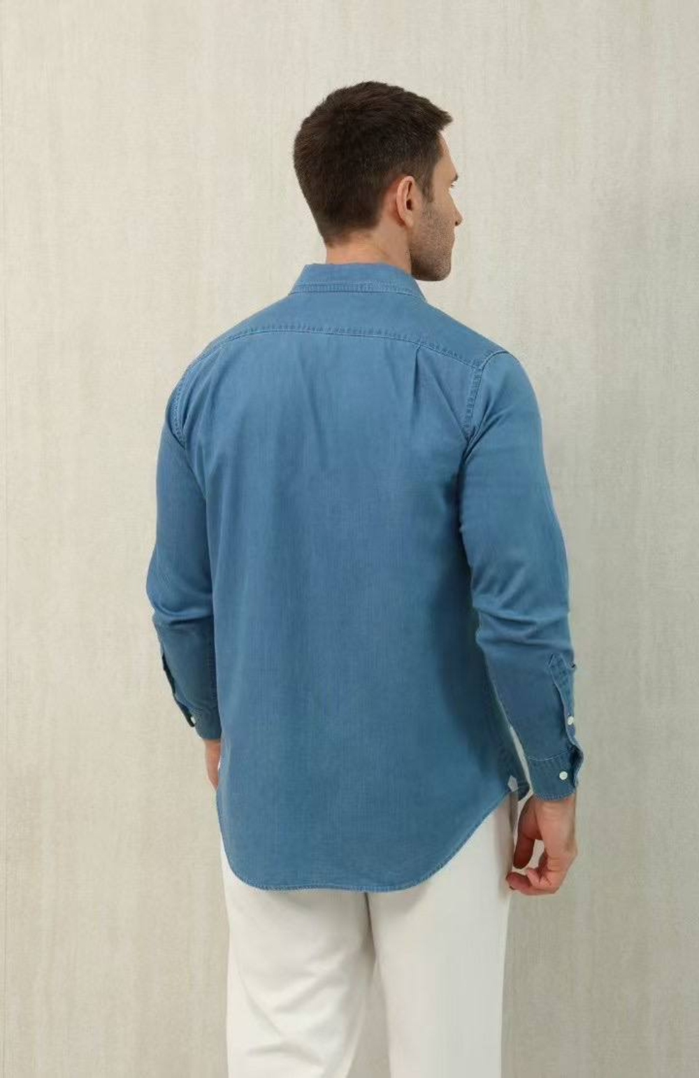 Джинсовая рубашка Loro Piana