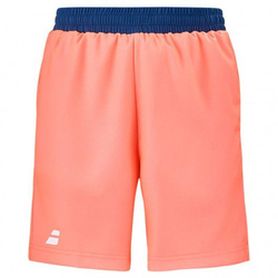 Шорты для мальчика теннисные Babolat Play Short Boy - fluo strike/estate blue