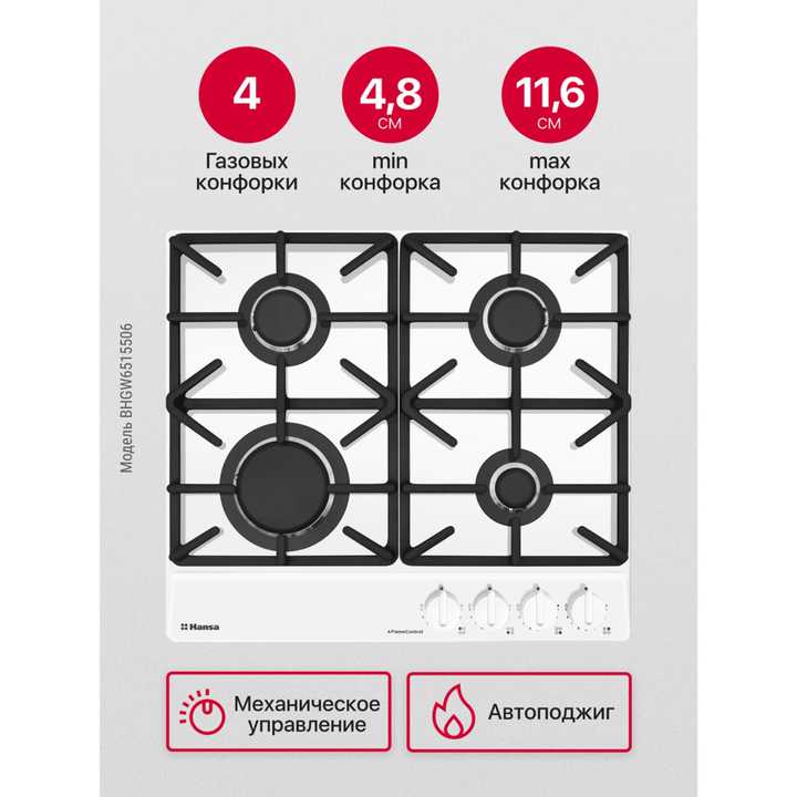 Газовая панель Hansa BHGW6515506